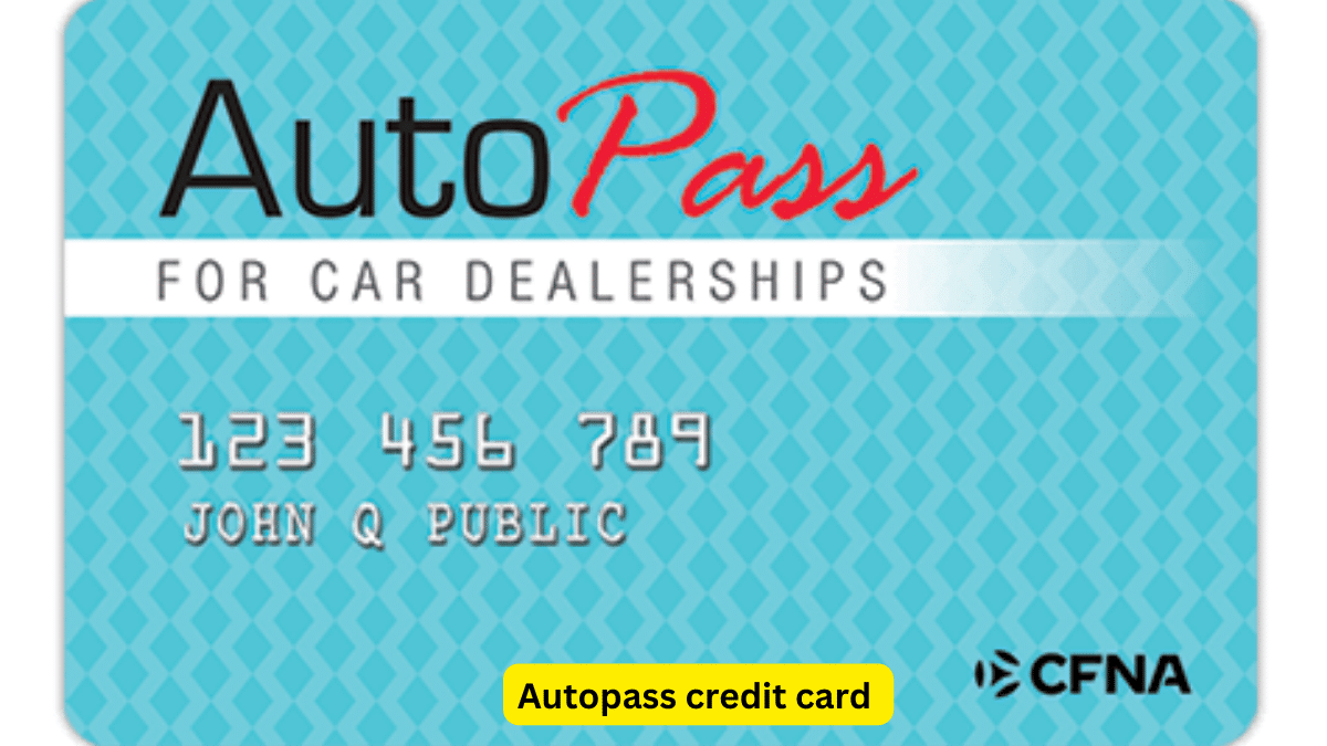 Autopass credit card